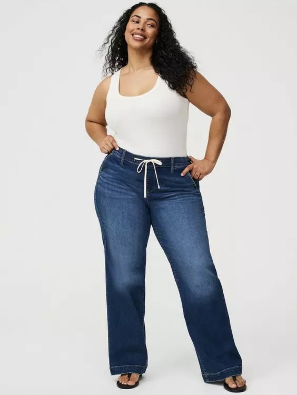 Torrid Super Soft Weekend Wide Leg Jeans